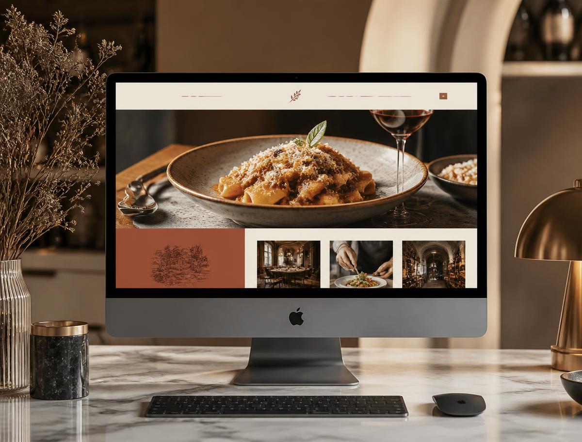 Bella Vista website mockup
